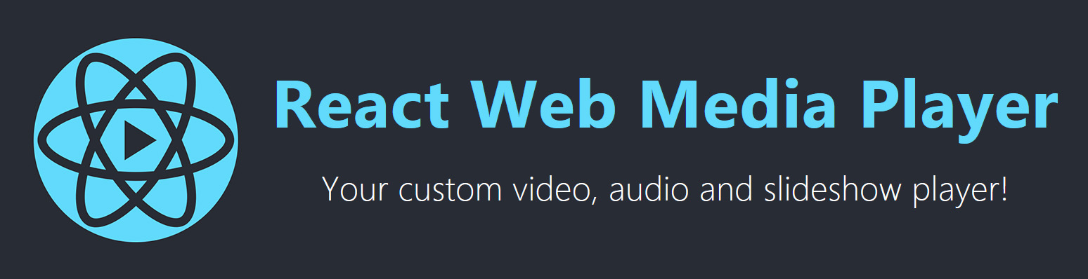 React Web Media Player Logo